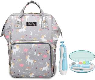 Tip 'n' Top Premium Baby Diaper Bag for Mother and Baby Nail Trimmer Baby Diaper Bag & Nail Trimmer Combo