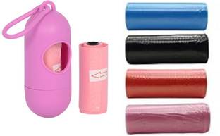 Amso Diaper Disposal Bag Dispenser (1 Capsul and 6 Multi Color Garbage Roll)