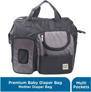 MeeMee Waterproof Maternity Backpack for Moms with Multiple Pockets & Changing Mat Baby Diaper Bag