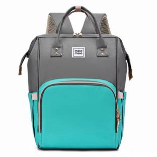 MeeMee Waterproof Maternity Backpack for Moms with Multiple Pockets & Changing Mat Baby Diaper Bag