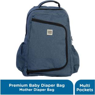 MeeMee Waterproof Maternity Backpack for Moms with Multiple Pockets & Changing Mat Baby Diaper Bag