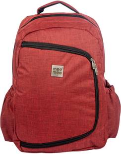 MeeMee Stylish Multi-Function Diaper Bag Backpack (Maroon) Diaper Bag