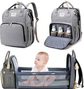 Zhola Multifunctional Large Capacity Portable Foldable Travelling Bag for Mother Diaper Bag