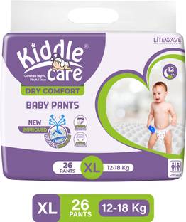 Kiddle Care Advanced Soft Baby Pants Extra Large | Pack of 1 | Up to 12 Hours Protection - XL