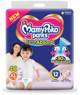 MamyPoko Pants Diaper Extra Large - (40) - XL
