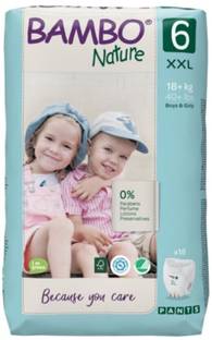 Bambo Nature Eco-friendly Pant Diapers with Wetness Indicator - XXL