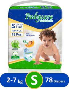 Padycare Baby Diaper Pants Double Layer Leakage Protection High Absorb Technology - S