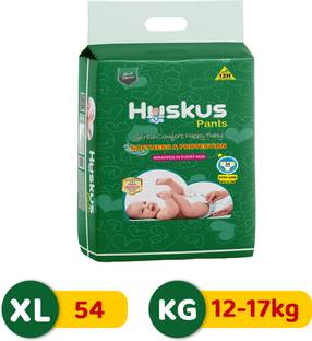 HUSKUS Baby Diaper Pants Double Layer Leakage Protection High Absorb Technology - XL