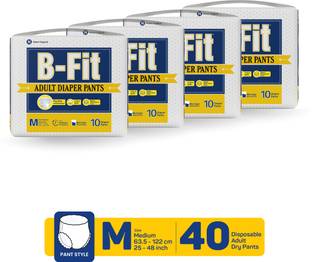 B-FIT Regular Pant Style Adult Diapers - M