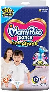 MamyPoko Pants for Babies, Extra Absorb Size XL, - XL