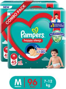 Pampers Happy Skin Pants Combo of 2 Pack - M