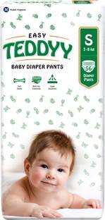 TEDDYY Easy Diaper Pants with Rash Protection and 3x Faster absorption Technology - S