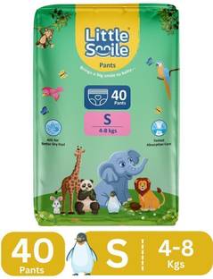 Little Smile Better Dry Feel Baby Diaper Pants - S