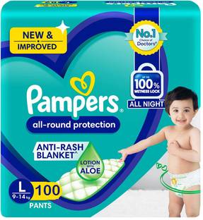 Pampers All round Protection Diaper Pants - L