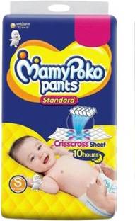 MamyPoko Standard Baby Diaper Pants (4 - 8 kg) - S