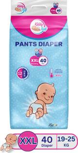 KiddySoft Baby Diaper Pants | Super Absorbent- Crisscross Top Layer | 19-25 KG | Pack of 1 - XXL