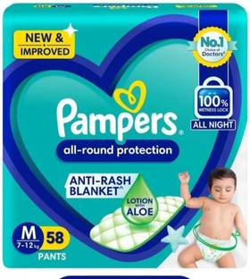 Pampers Medium size baby diapers - M