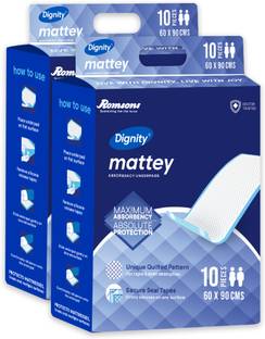 DIGNITY Mattey Disposable Underpads, 60x90 cm Adult Diapers - L