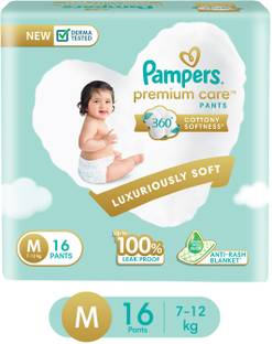 Pampers Premium Care Diapers - M