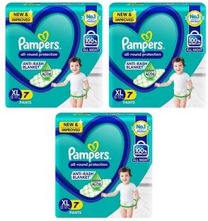 Pampers All round protection Extra Large Size Diapers - XL