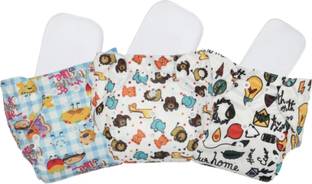 Jaydison Adjustable 100% Organic Cloth Button Diaper Reuse Nappy & Insert 0-24m D19 - M - L