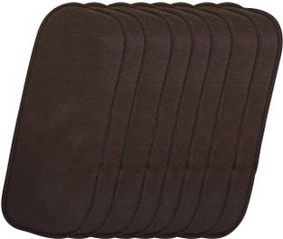 Alya Pack of 8 Baby Cotton Microfiber Bamboo Inserts(4 Layers) Cloth Diapers Nappies - New Born