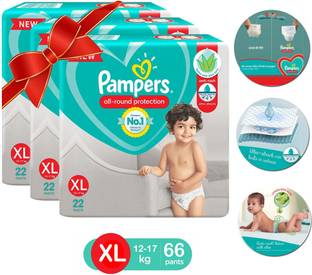 Pampers Happy Skin Pants Value Pack - XL