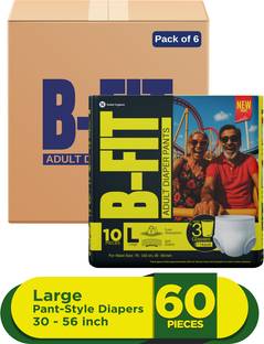 B-FIT Regular Pant Style Adult Diapers - L
