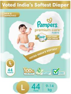 Pampers Premium Care Diaper Pants with 360 Cottony Softness - L