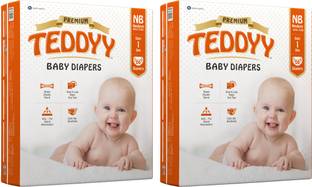 TEDDYY Baby Premium Tape Diapers - New Born