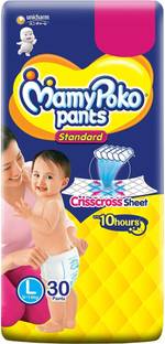 MamyPoko Pants Standard Diapers, Large size ( L - 30 ) - L