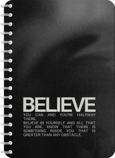 The Papier Ocean Undated Daily Productivity Tracker and Task Organizer A5 Planner Ruled 160 Pages
