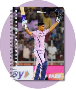 craft maniacs CRICKET 2024 NOTEBOOK COLLECTION A5 Diary RULED 160 Pages