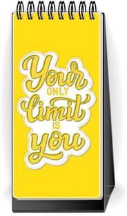 Nourish Desktop Standing To Do List Regular Desk Planner Ruled 50 Pages