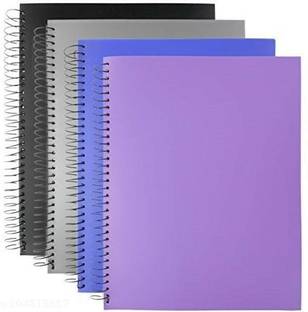 PerDay spiral notebook making notes art and craft drawing A4 Notebook unrulled 200 Pages