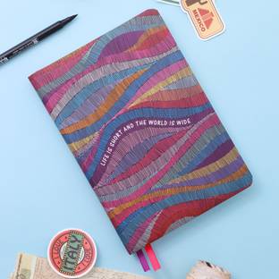 Doodle Soft Foam Padded Undated A5 Notebook Ruled 160 Pages