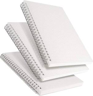 craft maniacs DOTTED COLLECTION A5 Note Book DOTTED 160 Pages