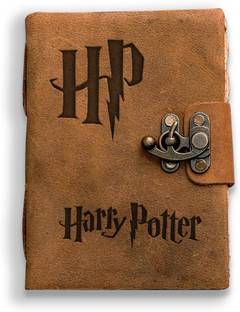 DI-KRAFT Leather Cover Engraved Diary With Metal Lock Daily Use Journal A5 Diary unruled 100 Pages