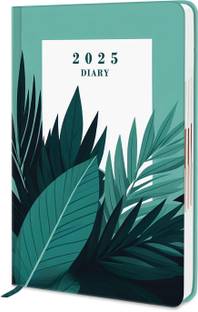 Diarymart Hard Bound 2025 Diary with Dates I New Year Daily Planner Diary 2025 I A5 Diary Ruled 344 Pages