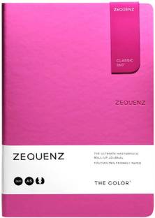 Zequenz A5 Size 14.8x21cm Color Series 80gsm Cream Coloured Paper 360 Degree Flexible A5 Notebook Squared 200 Pages