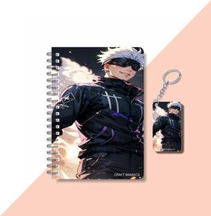 craft maniacs ANIME DIARY 2024 NOTEBOOK A5 Notebook RULED 160 Pages