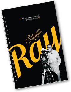 Desi Feriwala Satyajit Ray A5 Notebook Unruled 100 Pages