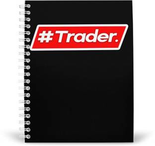 RINKON Stockmarket Notebook Trader Sharemarket Motivation Tradingsetup Trading Dairy A5 Note Book Unrulled 160 Pages