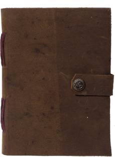 Rjkart Handmade Classic Design Leather Notebook Writing Diary A5 Diary Unruled 150 Pages