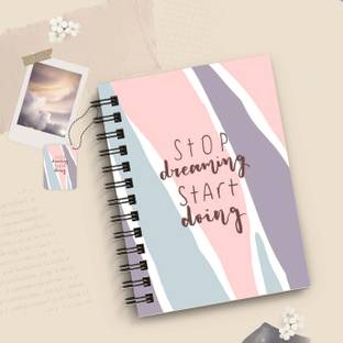DI-KRAFT Wiro binding diary A5 Diary Unruled 160 Pages A5 Diary Unruled 160 Pages