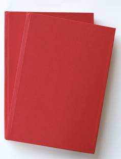 INNAXA Hard cover Notebook,Natural shade Paper A5 Diary Blank 128 Pages