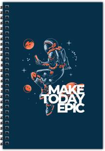 TimeWise Daily Planner Schedule your Day Journal A5 Planner Unruled 140 Pages