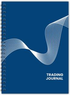 TimeWise Stock Market Trading Journal Notebook Day Trade Log A5 Journal Unruled 140 Pages