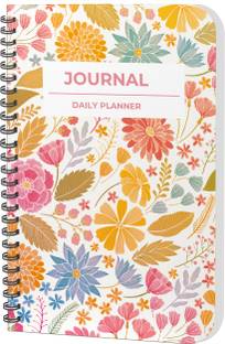 AccuPrints Daily Planner A5 Planner Ruled 176 Pages
