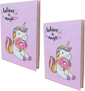 Neel 2Pcs Diary for Kids A6 Dairy 160 Ruled Pages Notebook for Kids Pocket Diary A6 Notebook Hardbound Small Return Gift Set for Kids Ruled Personal Diary for Girls 160 Pages